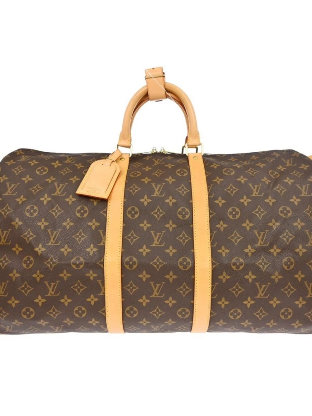 LOUIS VUITTON KEEPALL 55 TRAVEL HANDBAG MONOGRAM M41424 FL0011 NQ06237